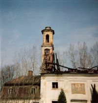 1987 Brand Schlosskapelle 2